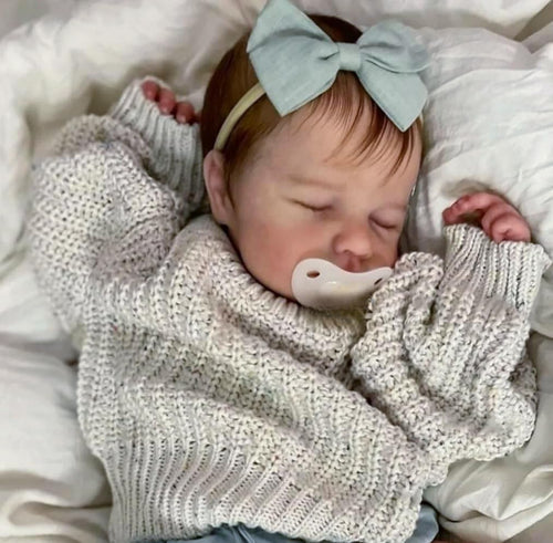 Full Silicone Baby Doll-20 in Reborn Baby Dolls Silicone Full Body Vinyl, Realistic Babys Doll, Anatomically Correct Girl, Real Life Reborn Dolls with Accessories
